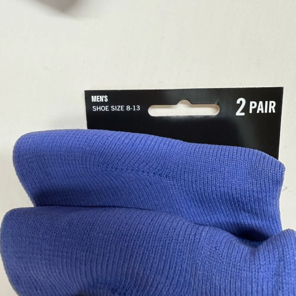 Louisville Slugger Men's Blue Athletic Socks